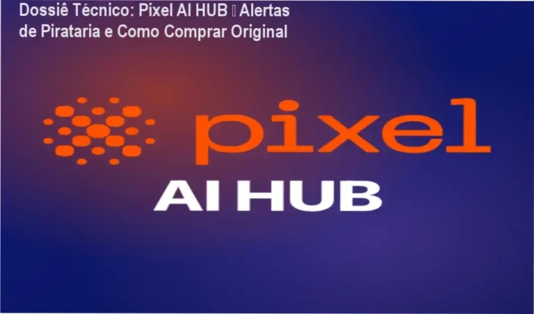 Imagem ilustrativa do Pixel AI HUB destacando segurança contra pirataria e acesso ao conteúdo original