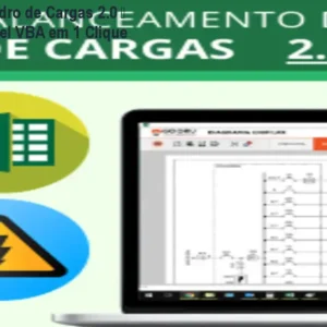 Planilha de Quadro de Cargas 2.0 – Automação Excel VBA em 1 Clique