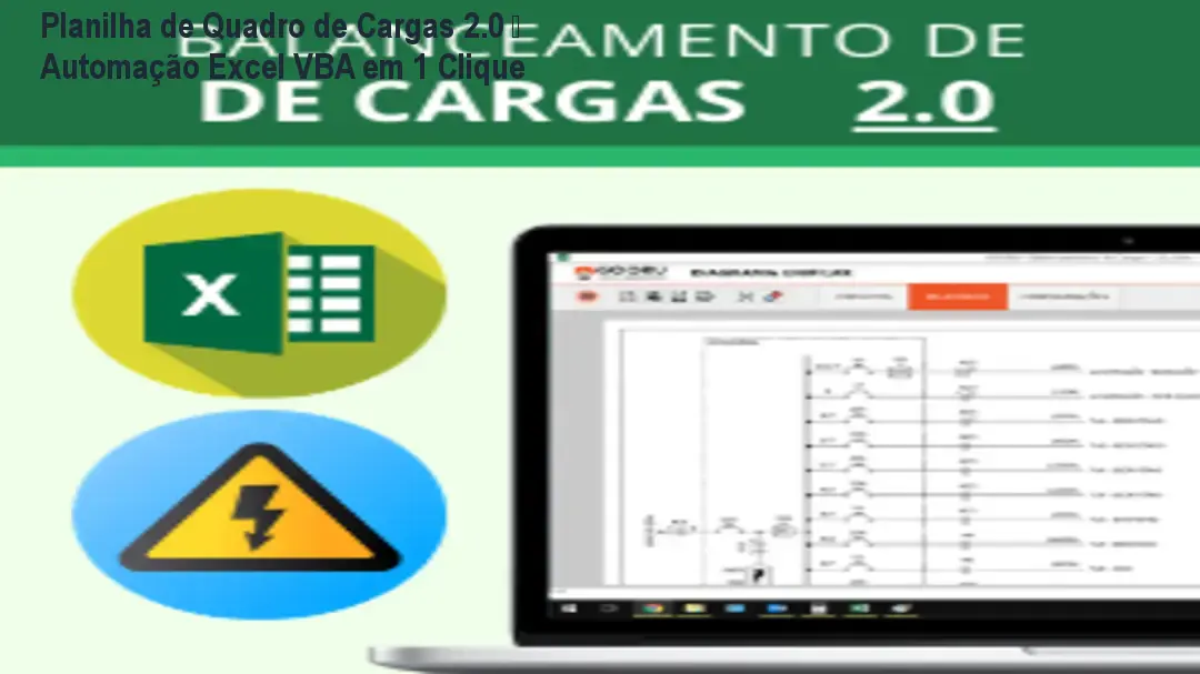Planilha de Quadro de Cargas 2.0 – Automação Excel VBA em 1 Clique