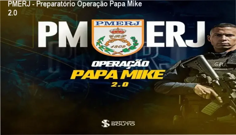 PMERJ – Preparatório Operação Papa Mike 2.0