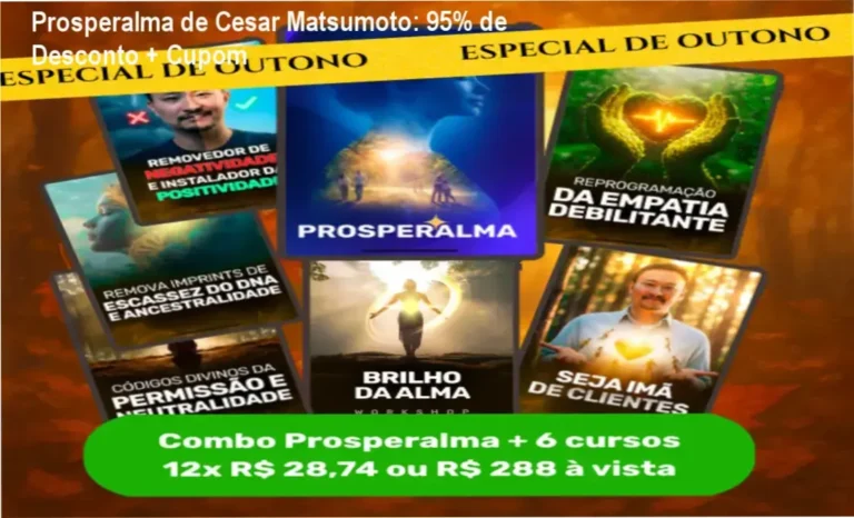 Prosperalma de Cesar Matsumoto - oferta de desconto e cupom na compra