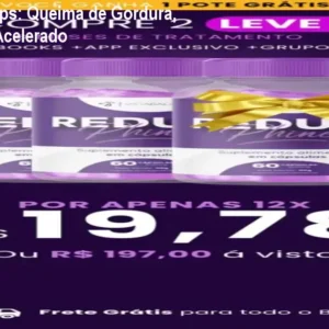 ReduPhine Caps: Queima de Gordura, Metabolismo Acelerado