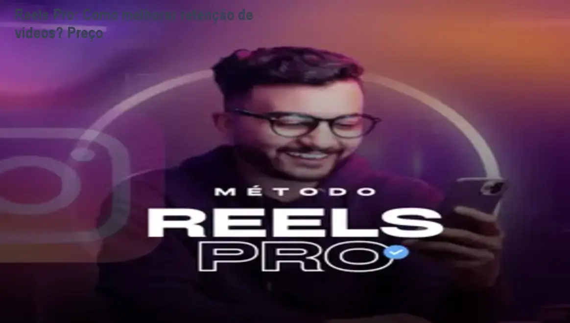 Tela de celular exibindo edição dinâmica de vídeos curtos com Reels Pro