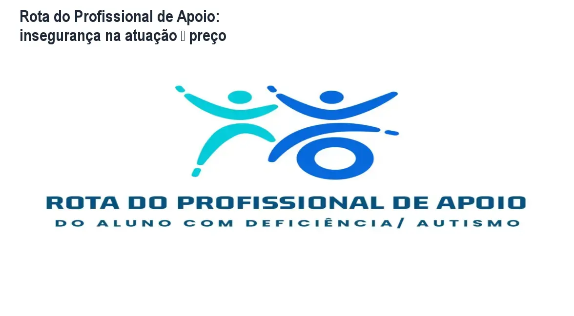Imagem mostrando o curso online Rota do Profissional de Apoio para inclusão de alunos com deficiência ou autismo