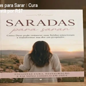 eBook Saradas para Sarar – Cura emocional cristã por R$7