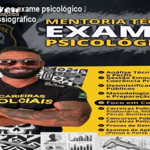 Como passar no exame psicológico – Curso Profissiográfico