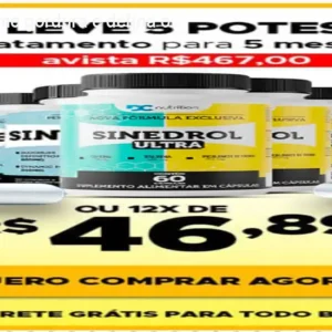 Sinedrol: Queime gordura e defina o corpo rápido