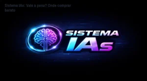 Imagem promocional do curso Sistema IAs mostrando criação de vídeos com IA
