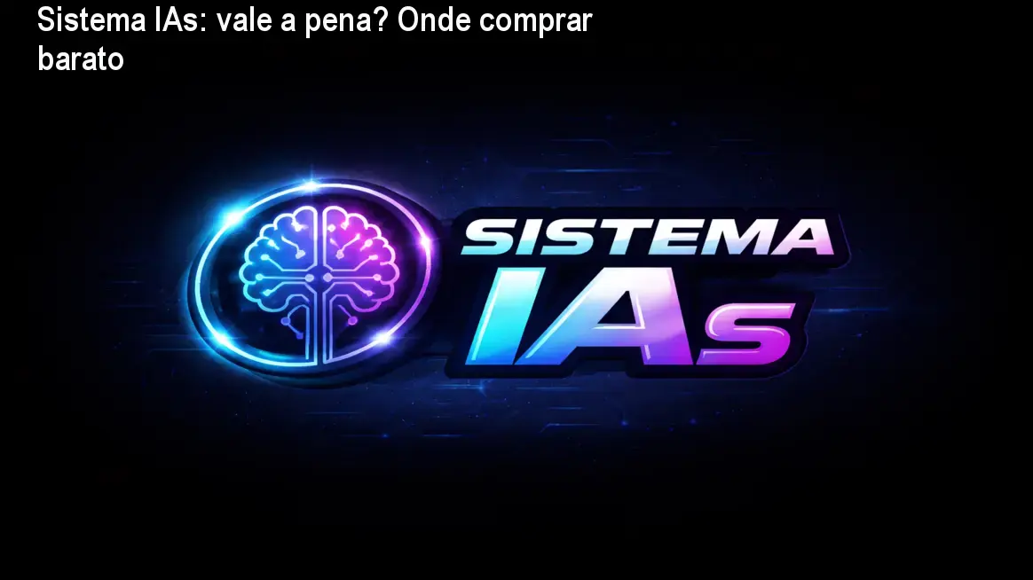 Imagem do curso Sistema IAs mostrando ferramentas de IA para criação de vídeos e conteúdo digital