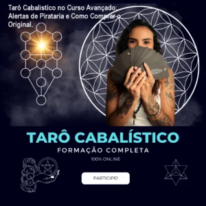 Tarô Cabalístico no Curso Avançado: Alertas de Pirataria e Como Comprar o Original.