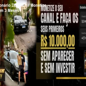 Influencer Milionário LEGACY – Monetize seu YouTube em 3 Meses