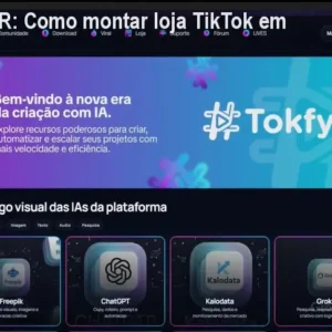 TokShop BR: Como montar loja TikTok em 7 dias