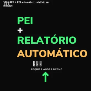 VB-MAPP + PEI automático: relatório em minutos