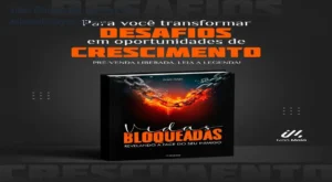 Capa do livro digital Vidas Bloqueadas de Ivan Maia, mostrando como superar bloqueios emocionais