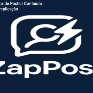 ZapPost Criador de Posts – Conteúdo Diário sem Complicação