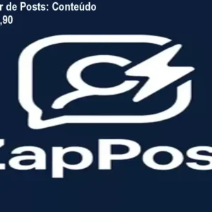 ZapPost Criador de Posts: Conteúdo Diário por R$49,90