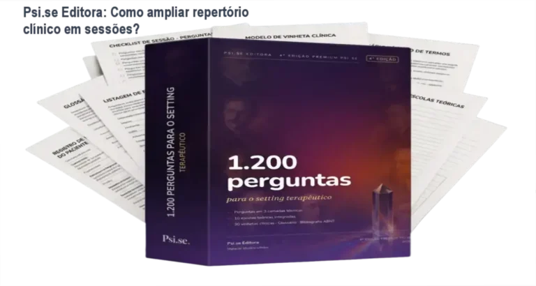 Psi.se Editora: Como ampliar repertório clínico em sessões?