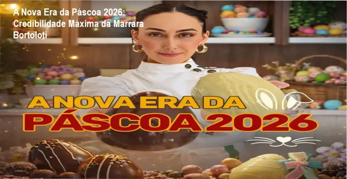 A Nova Era da Páscoa 2026 de Marrara Bortoloti – custo-benefício e confiança para confeiteiras