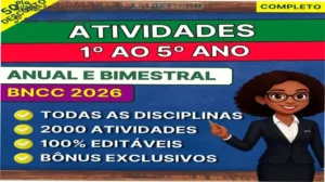 Guia explicativo sobre o produto digital Atividades - 1º ao 5º ano - BNCC 2026
