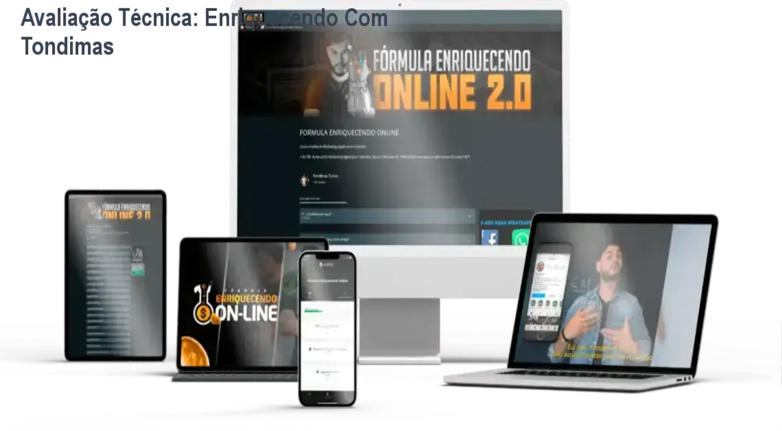 Guia explicativo sobre o produto digital Enriquecendo Com Tondimas
