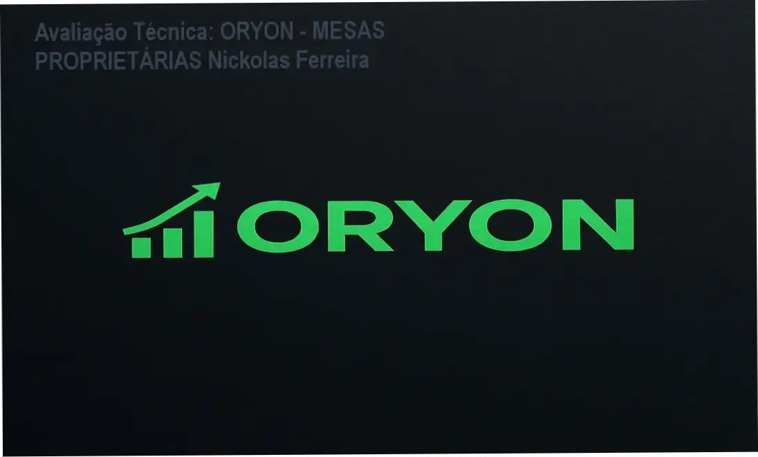 Guia explicativo sobre o produto digital ORYON - MESAS PROPRIETÁRIAS Nickolas Ferreira