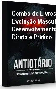 Combo de Livros de Evolução Masculina - Desenvolvimento Pessoal Direto e Prático