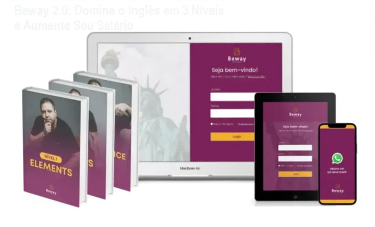 Beway 2.0: Domine o Inglês em 3 Níveis e Aumente Seu Salário