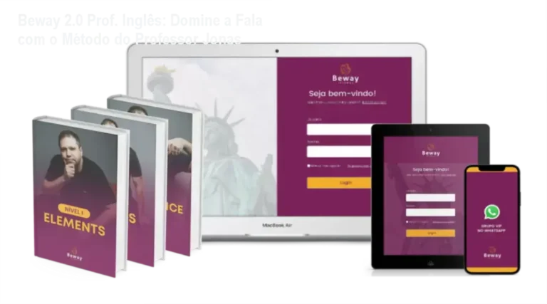 Beway 2.0 Prof. Inglês: Domine a Fala com o Método do Professor Jonas