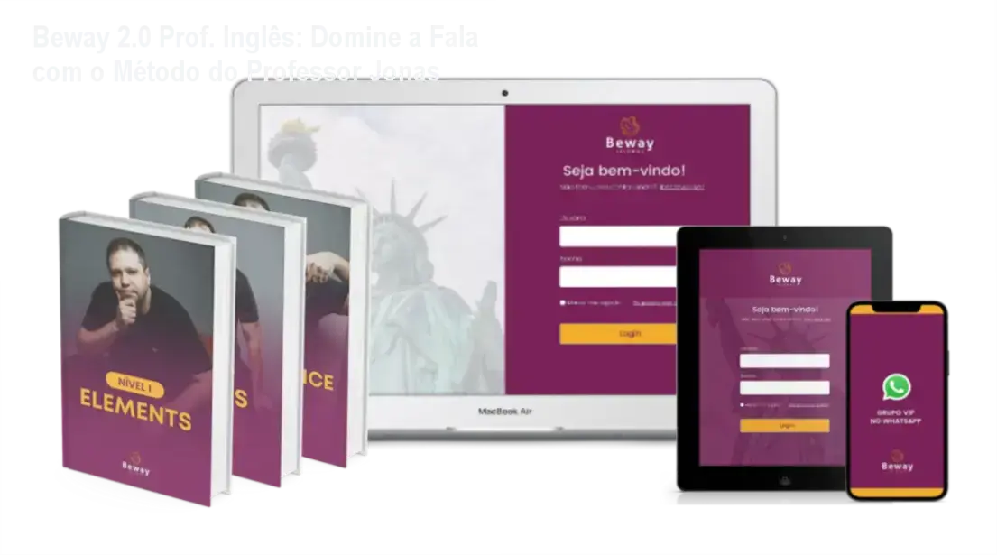 Beway 2.0 Prof. Inglês: Por trás do método criado por Jonas para dominar histórias em inglês