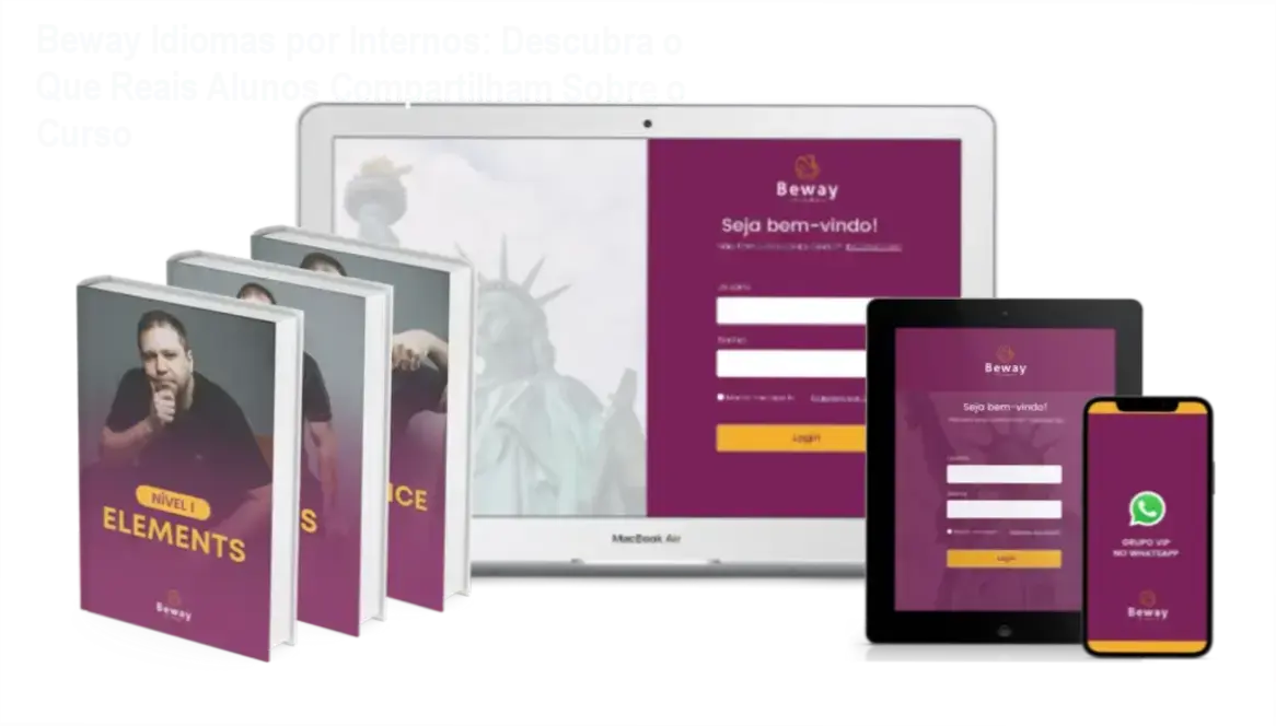 Beway Idiomas por dentro revela estrutura da metodologia com foco em fala e memorização