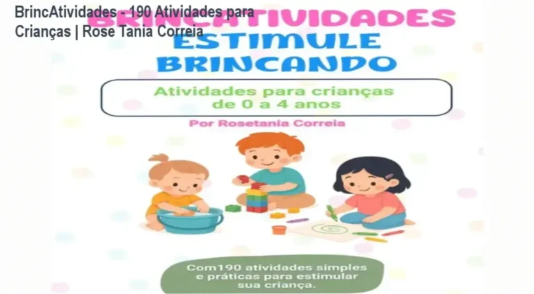BrincAtividades – 190 Atividades para Crianças | Rose Tania Correia