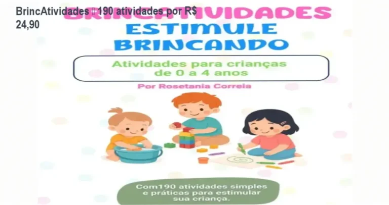 BrincAtividades – 190 atividades por R$ 24,90