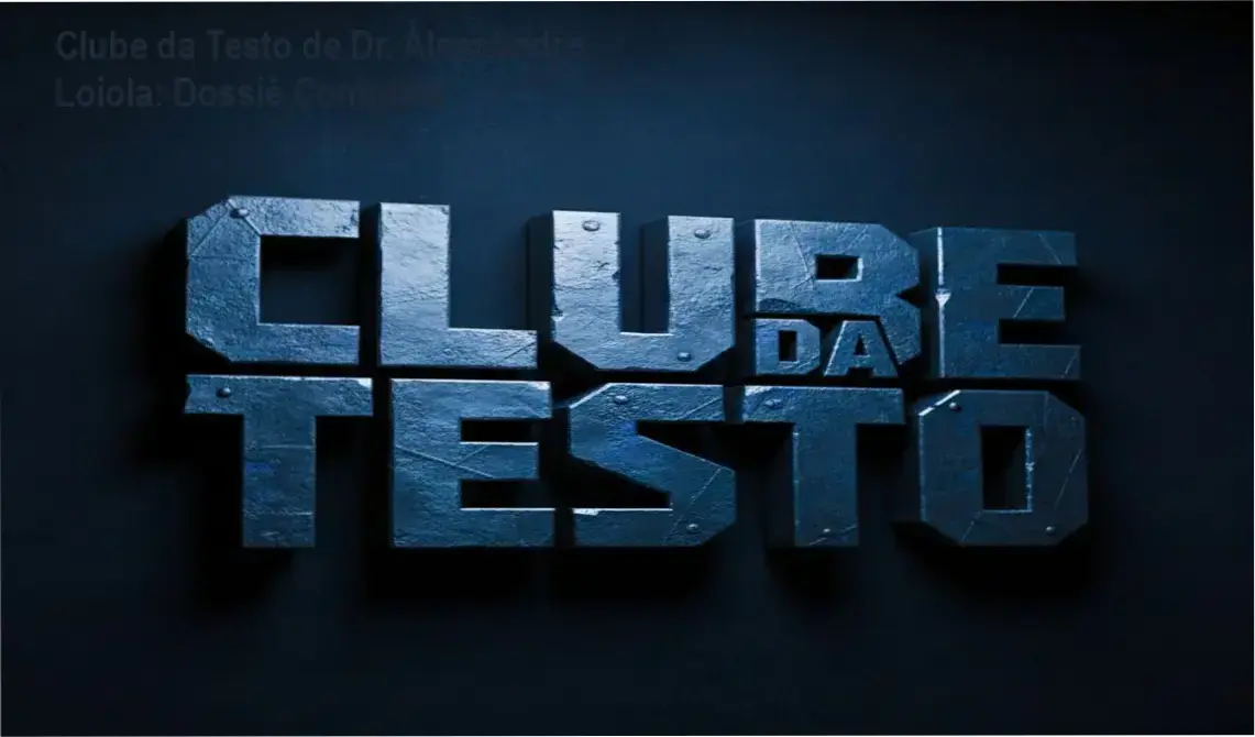 Clube da Testo de Dr. Alessandro Loiola apresentando visão interna do método de saúde masculina