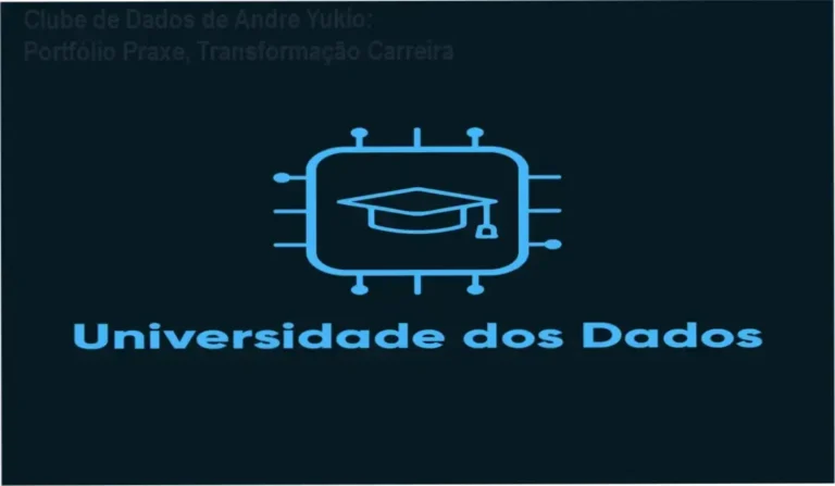 Clube de Dados de Andre Yukio: Portfólio Praxe, Transformação Carreira