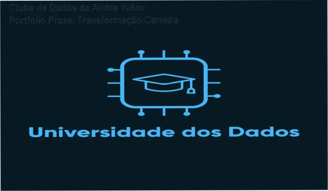 Clube de Assinaturas da Universidade dos Dados com Andre Yukio mostrando backstage do treinamento prático