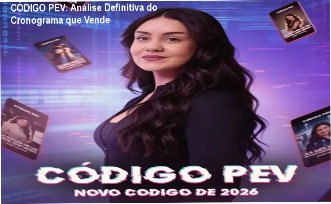 Josimar Alves Soares analisando o Cronograma Código PEV para redes sociais
