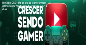 Método CSG Crescer Sendo Gamer com diagrama de crescimento para 14 dias