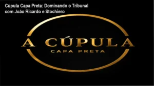 João Ricardo Batista e Rodrigo Stochiero explicam metodologia da Cúpula Capa Preta em tribunal