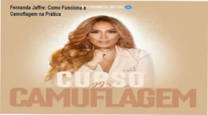 Curso de Camuflagem de Estrias e Cicatrizes Online Fernanda Jaffre bastidores e funcionamento interno