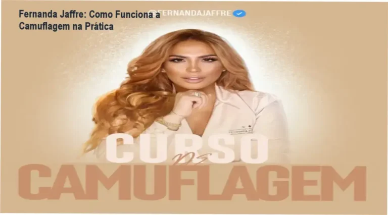 Fernanda Jaffre: Como Funciona a Camuflagem na Prática