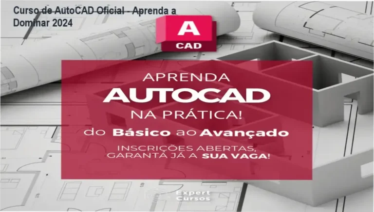 Curso de AutoCAD Oficial – Aprenda a Dominar 2024