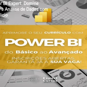 Curso Power BI Expert: Domine Dashboards e Análise de Dados com Acesso Vitalício