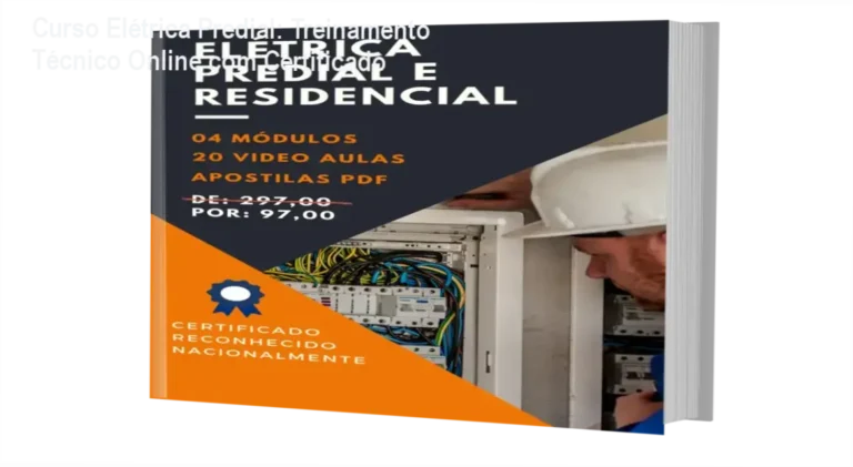 Curso Elétrica Predial: Treinamento Técnico Online com Certificado