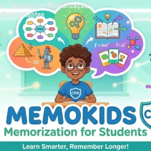 Curso Memokids: Técnicas de Memorização para Crianças e Adolescentes