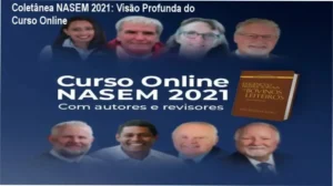 Curso Online NASEM 2021 com autores e revisores – bastidores e visão interna