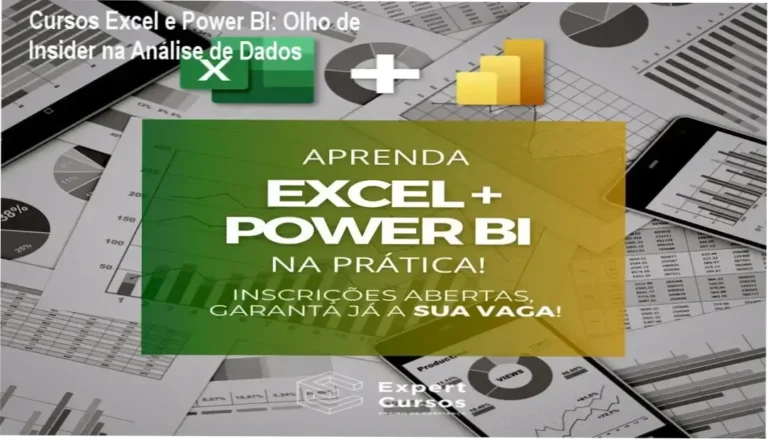 Cursos Excel e Power BI: Olho de Insider na Análise de Dados
