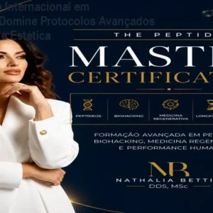 Certificação Internacional em Peptídeos: Domine Protocolos Avançados para Saúde e Estética