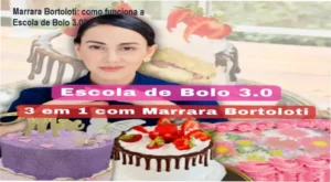 Escola de Bolo 3.0 Marrara Bortoloti por dentro mostrando bastidores e funcionamento