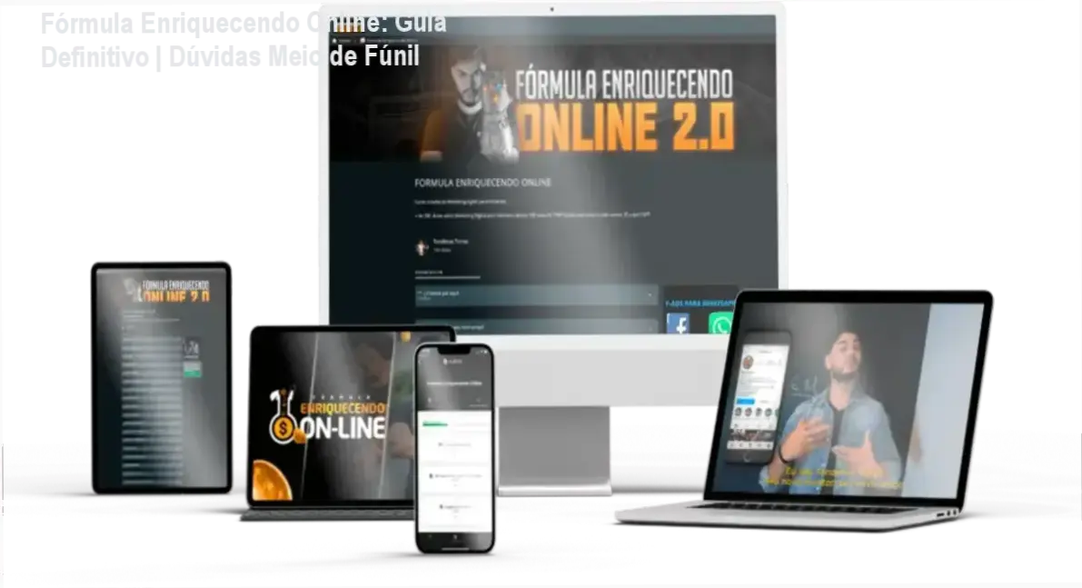 Fórmula Enriquecendo Online como funciona bastidores e experiências reais