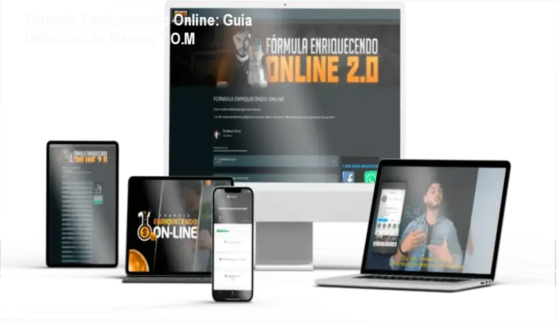Fórmula Enriquecendo Online - Bastidores do Método T.O.M e experiência do usuário